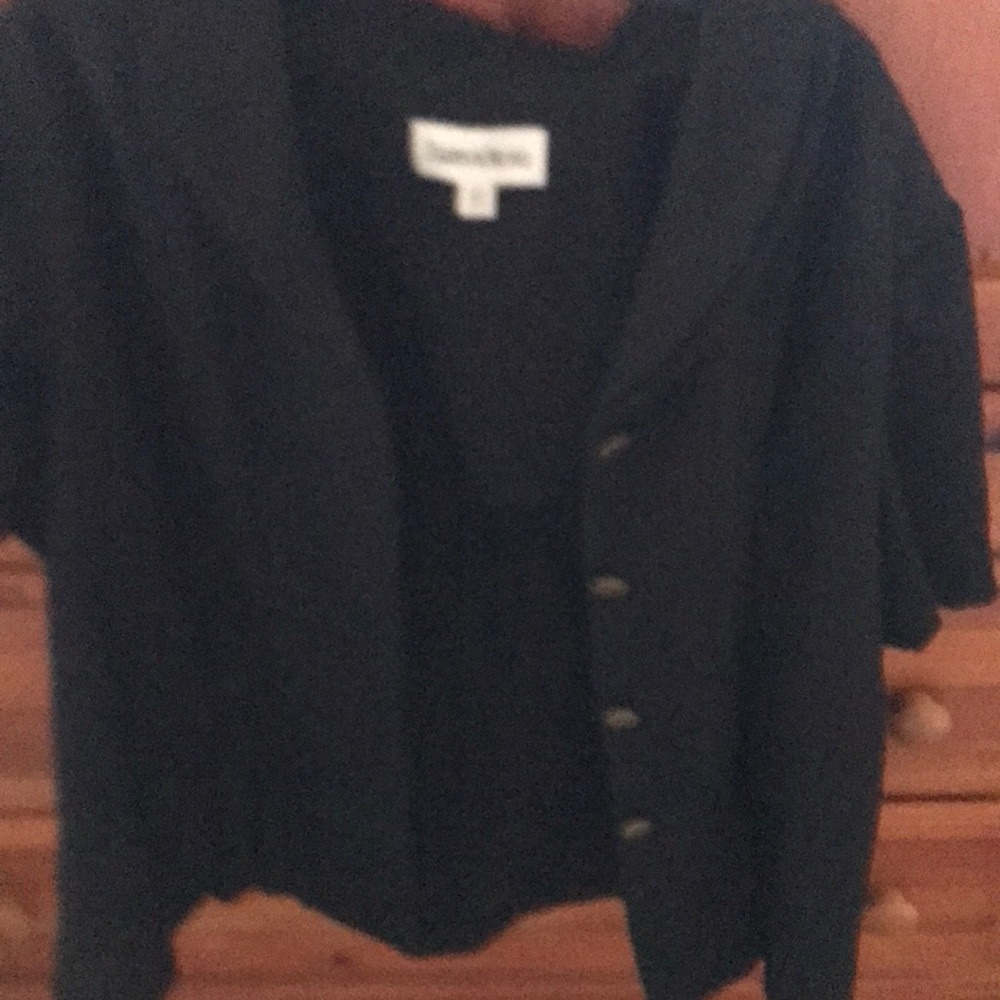 Size 22w black suit jacket